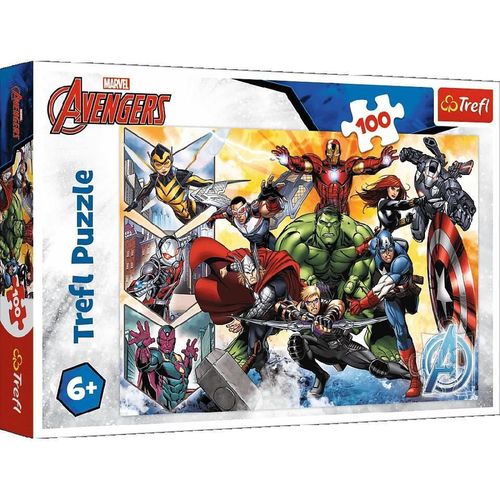 купить Головоломка Trefl 16431 Puzzles 100 The power of the Avengers в Кишинёве 