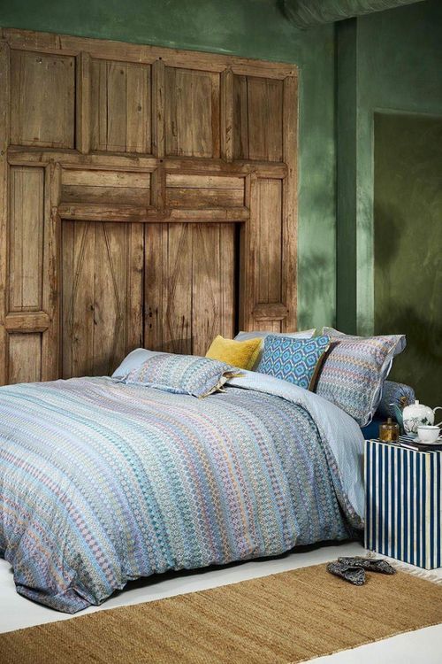 cumpără Textile de casă Pip Studio 329217 Ashanti Blue 200x200/220 în Chișinău 