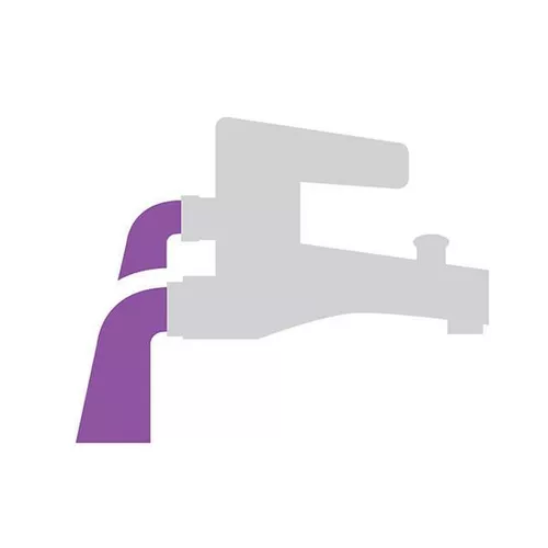 cumpără Baterie lavoar Ferro Suport montaj baterie pe cada 3/4"x1/2" crom P52 în Chișinău 