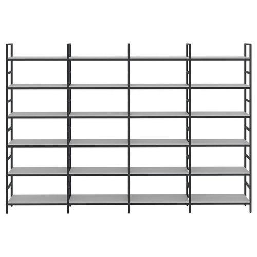 купить Офисный стеллаж Deco Raft arhiva modular M4 cu 6 nivele 391x34xH210cm в Кишинёве 
