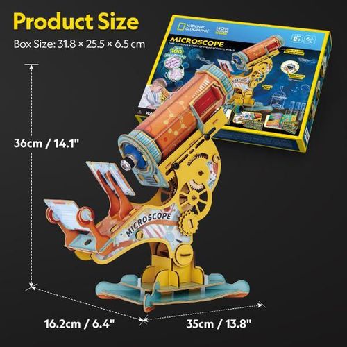 cumpără Set de construcție Cubic Fun DS1127h 3D puzzle Microscop în Chișinău 