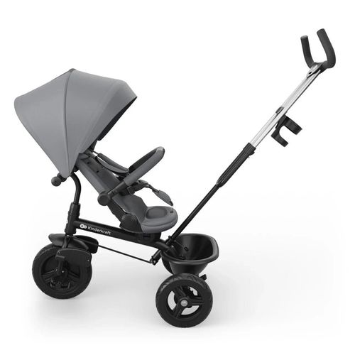 купить Велосипед-коляска KinderKraft Aston 2 Plus Grey (KRASTO02GRYPL00) в Кишинёве 