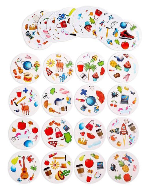 cumpără Joc educativ de masă Las Igras 4790139 Dubble. Toată lumea joacă, 55 plastic cards în Chișinău 