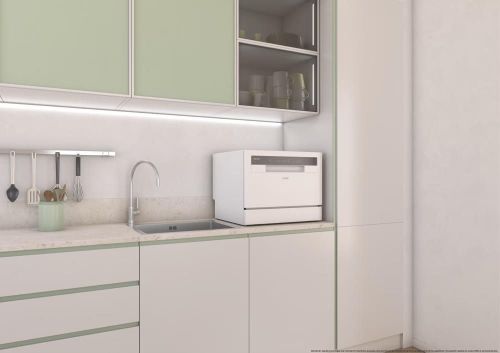 cumpără Mașină de spălat vase compactă Candy CP 6E51LW în Chișinău 