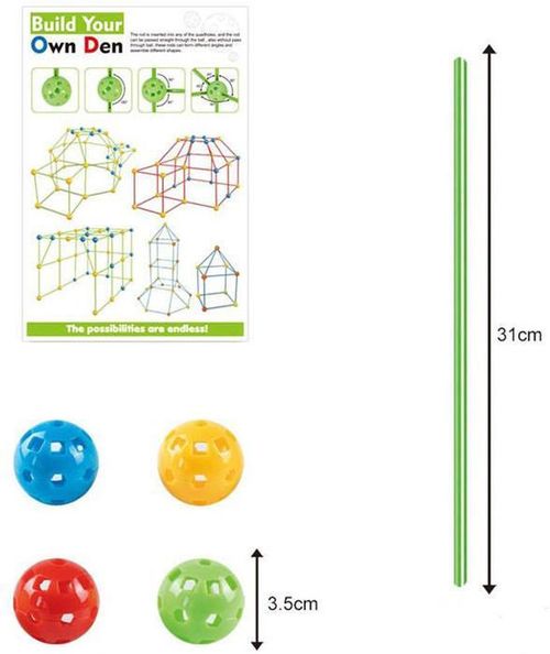 cumpără Set de construcție miscellaneous 11381 Constructor Build Your Own Den 405447 în Chișinău 