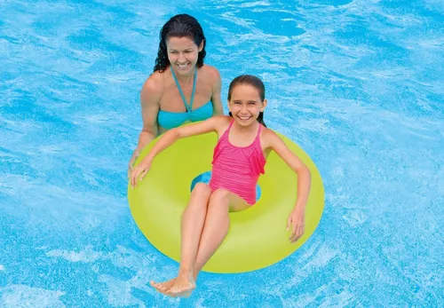 cumpără Accesoriu pentru piscină Intex 59262 Cerc gonflabil NEON d91cm, 9+ în Chișinău 