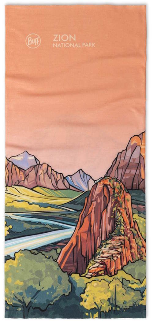 купить Одежда для спорта Buff Шляпа-шарф Uv+ Coolnet National Parks Zion Multi в Кишинёве 