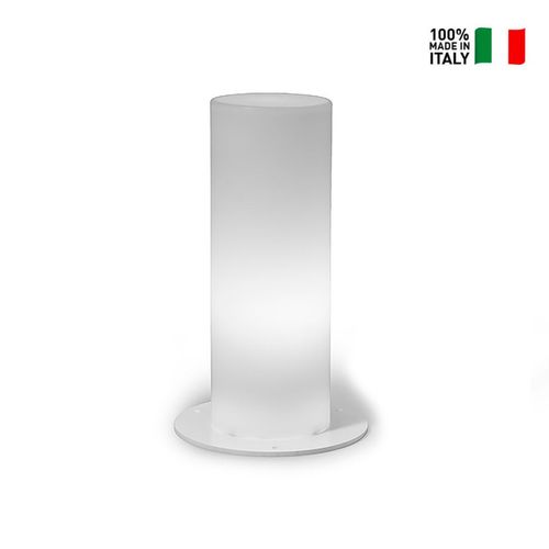 cumpără Lampa stalp de podea de exterior LYXO VERTIGO column H. 55 cm with Led light outdoor - wire - plastic base LA310-LOR055-019 included LED E27 10W 6500K (Lampa de podea de exterior cu bază din plastic  - cu fir) în Chișinău 