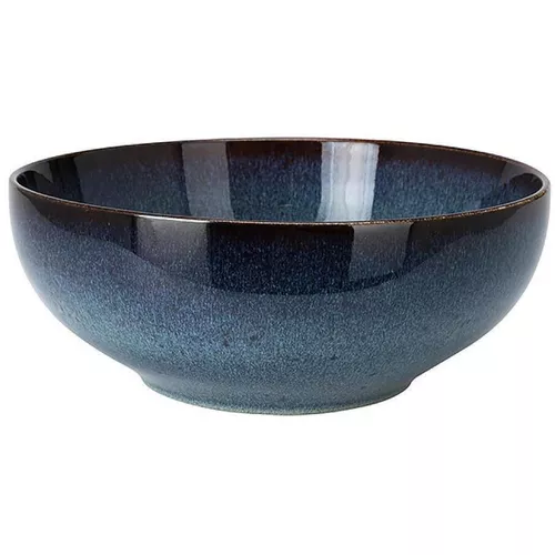 купить Салатница Promstore 52442 Reactiv Glaze 25cm albastra в Кишинёве 