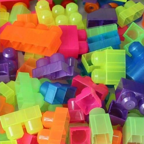 купить Конструктор miscellaneous 3059 Găleată cu blocuri neon Play Blox, 56 piese в Кишинёве 