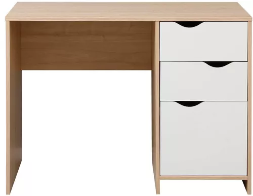 cumpără Masă de birou Deco Birou Camaro 100x51x76H White/Oak în Chișinău 