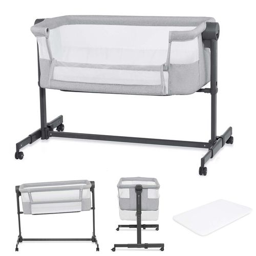 cumpără Leagăn KinderKraft KLNEE002LGR0000 Neste UP-2 Light Grey în Chișinău 