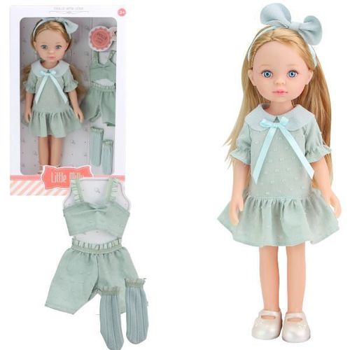 cumpără Păpușă Essa 91098-H Păpușa Mica Milly, în rochie azurie, 33 cm în Chișinău 