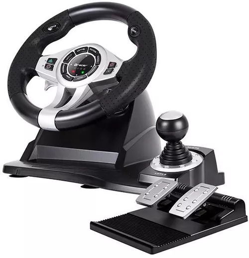 купить Руль для компьютерных игр Tracer Steering Wheel Roadster 4 in 1 в Кишинёве 