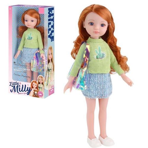 купить Кукла Essa 92055-B Mica Milly cu gentuță, 35 cm в Кишинёве 