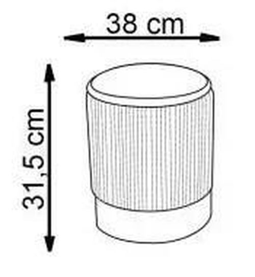 купить Пуф Halmar MONTY-2-Popiel Grey в Кишинёве 