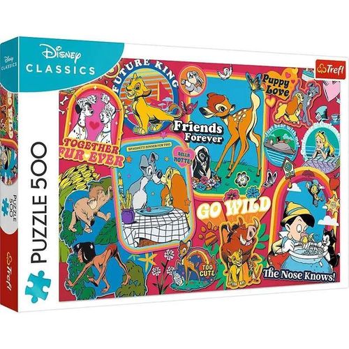 cumpără Puzzle Trefl 37465 Puzzle 500. Disney: De-a lungul anilor în Chișinău 