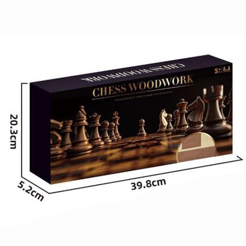 купить Настольная игра Essa 3339-120 Șah cu tablă magnetică din lemn в Кишинёве 