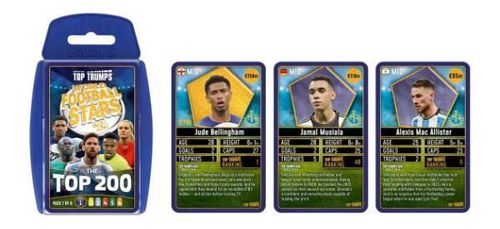 cumpără Joc educativ de masă Winning Moves WM04707-EN1-6 Top Trumps World Football Stars 200 (1) în Chișinău 