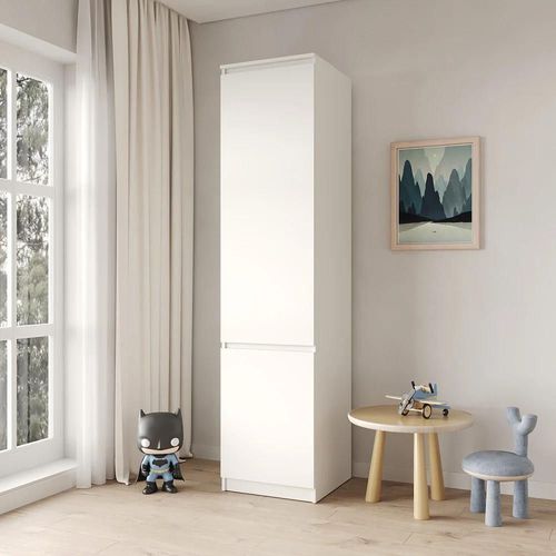 cumpără Dulap pentru copii MebelStar NEO 2D 50x50x210 White (MBS-1170) în Chișinău 