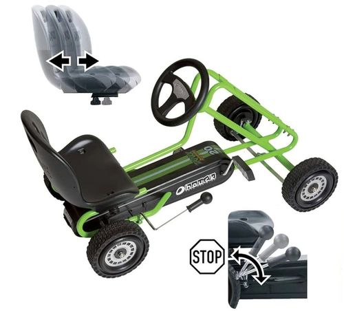 cumpără Kart pentru copii Hauck Masinuta cu pedale Lightning Green în Chișinău 