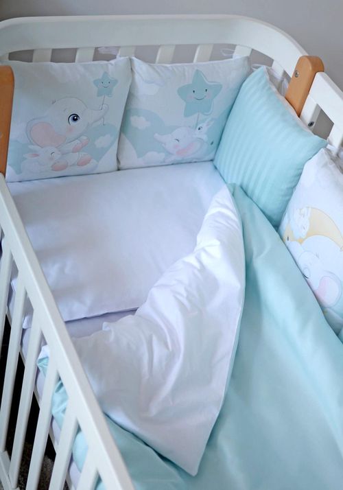 cumpără Lenjerie de pat pentru copii Veres 220.47 Elephant (6ед.) în Chișinău 