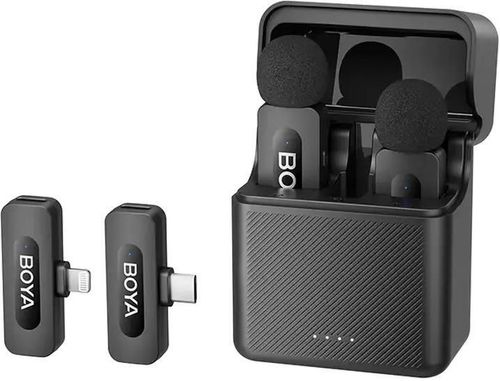 купить Микрофон Boya BY-V3 Combo, 3 in1, Black в Кишинёве 