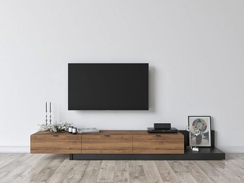 купить Тумба напольная для TV Indart Slide (230x40x35) в Кишинёве 