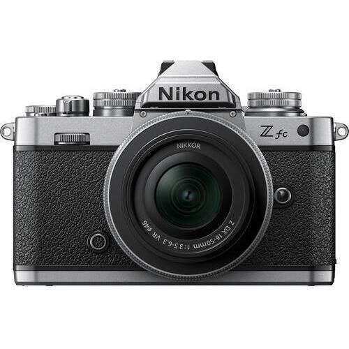 купить Фотоаппарат беззеркальный Nikon Z fc kit 16-50mm VR Silver в Кишинёве 