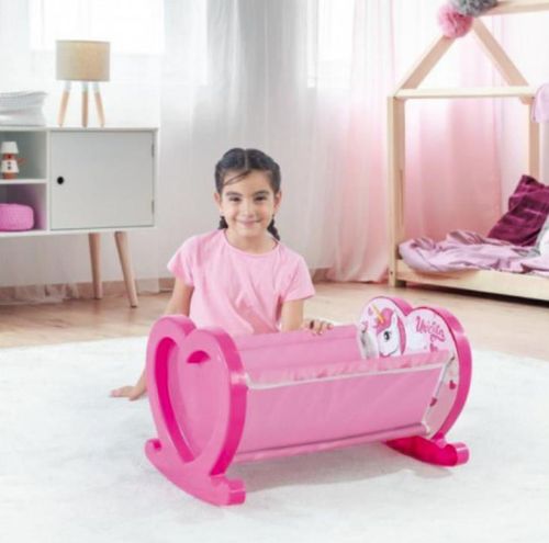 cumpără Păpușă Dolu 2549 Pat pentru papusi Unicorn în Chișinău 