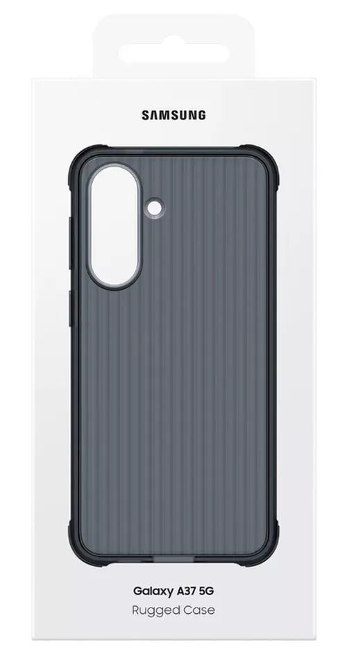 купить Чехол для смартфона Samsung EF-RA376 Galaxy A37 5G Rugged Case Black в Кишинёве 