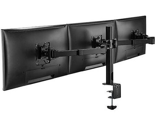 купить Brateck LDT33-C036 Triple Monitors Steel Articulating Monitor Arm, for 3 monitors, Clamp-on, 17"-27", +25 в Кишинёве 