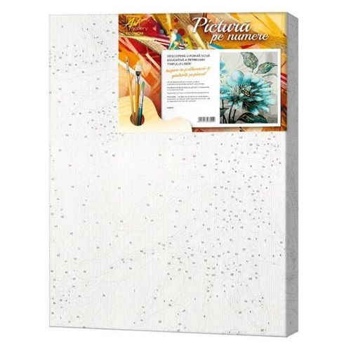 купить Картина по номерам Art Gallery EX7961 Floarea turcoaz 30x40cm Eco в Кишинёве 