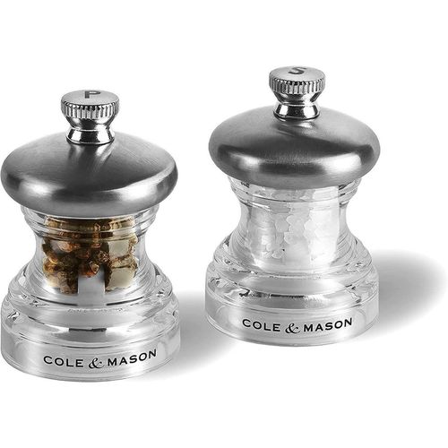 купить Мельница для соли и перца Cole and Mason H302418 Set Button 65mm в Кишинёве 