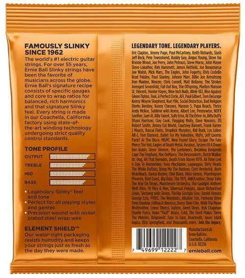 cumpără Coarda pentru instrument muzical Ernie Ball 2222 Nickel Wound — Corzi Chitară Electrică în Chișinău 