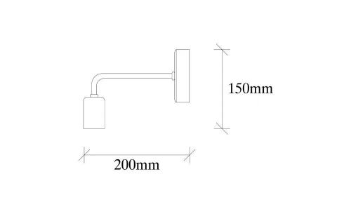 купить Бра Trendy Denge-3434, 20x15x8cm в Кишинёве 