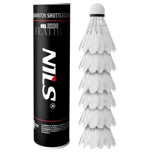cumpără Echipament pentru badminton Nils SL-00014261 Fluturs badminton pana (6 buc.) NBL6206 14-30-132 în Chișinău 