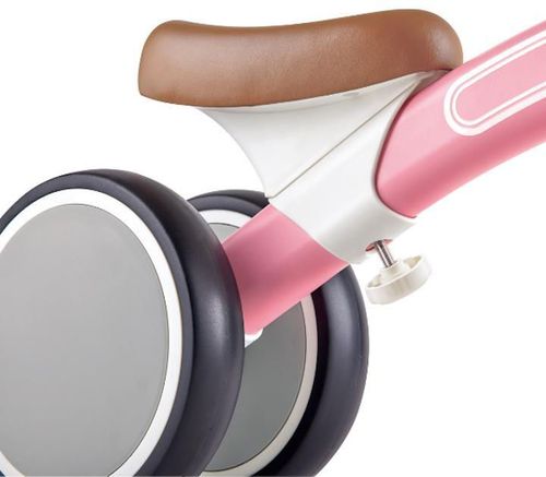 cumpără Bicicletă Hape E0105 Bicicletă de echilibru Toddler Ride-On Balance Bike, roz în Chișinău 