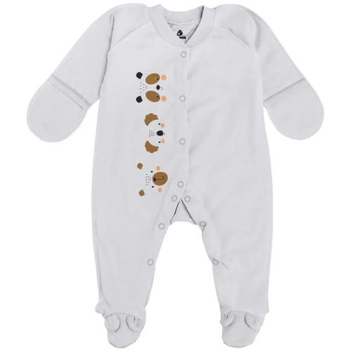 cumpără Haine pentru copii Minikin 242840162 Happy Baby Комбинезон серый светлый 1-3 мес (62 см) în Chișinău 