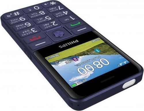 купить Телефон мобильный Philips E207 Blue в Кишинёве 