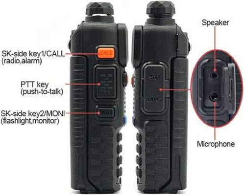 купить Рация Baofeng UV-5R VHF Black в Кишинёве 