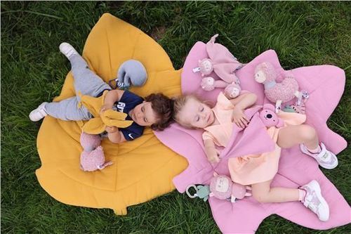 купить Коврик игровой New Baby 53876 Коврик муслин Leaf mustard в Кишинёве 