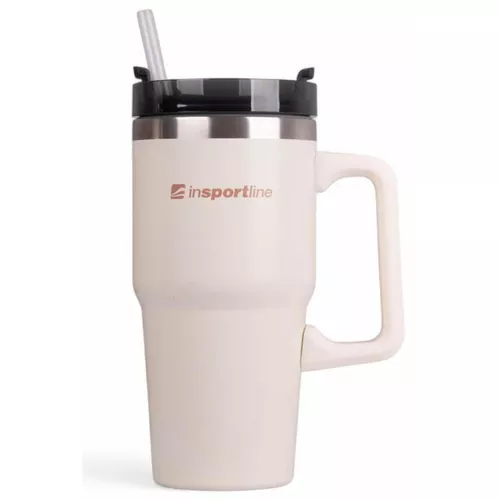 купить Термокружка inSPORTline 13474 Travel 600ml IN28173-2 Teasara Beige в Кишинёве 