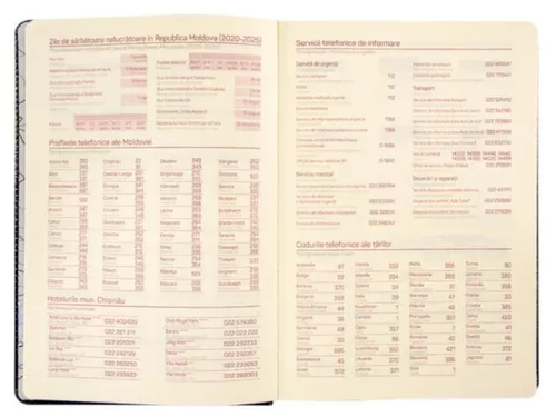 cumpără Carnet IDEE Agenda nedatata B5 Premium Black (ID.1975) în Chișinău 