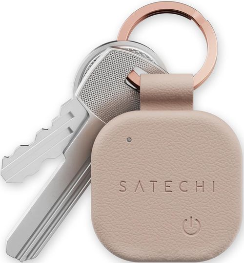 купить Умный брелок Satechi Vegan Leather Findall Keychain Rose в Кишинёве 