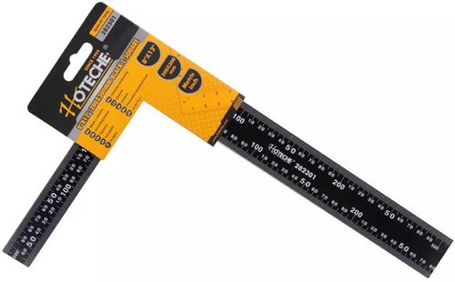 cumpără Riglă Hoteche 282301 строительный черн. 200x300x2mm în Chișinău 