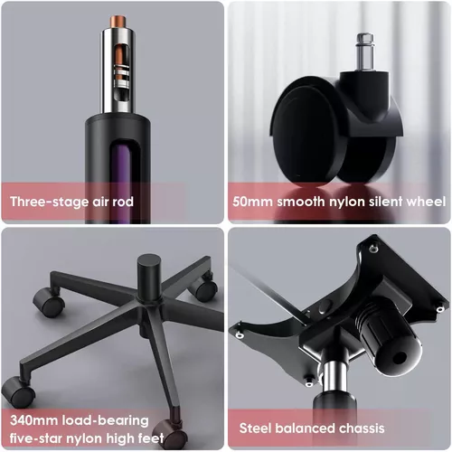 cumpără Fotoliu de birou Deli 4503 сетка и обивка, черное în Chișinău 