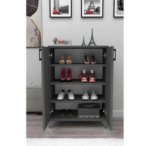 купить Полка для обуви Bofigo 12-40-08 Anthracite в Кишинёве 