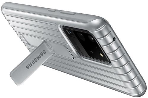 купить Чехол для смартфона Samsung EF-RG988 Protective Standing Cover Silver в Кишинёве 