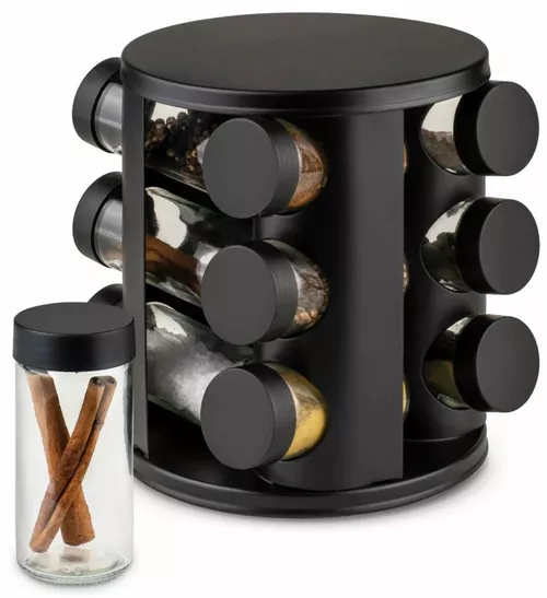 cumpără Container alimentare Konighoffer Favaro Black (12 pcs) set pentru condimente în Chișinău 